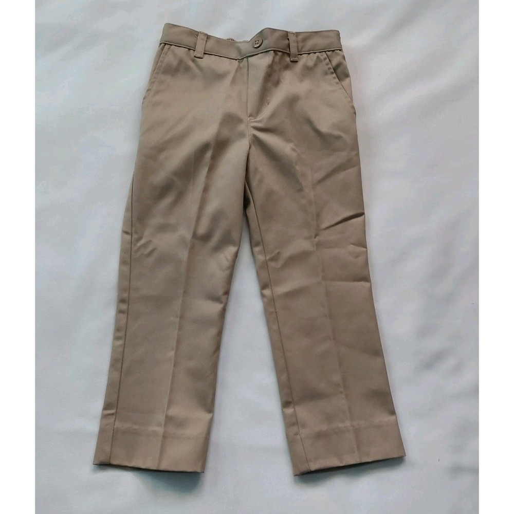 Classroom  Preschool  Co-ed  Flat Front Pants  Khaki Toddler Kids‎ Size 3
